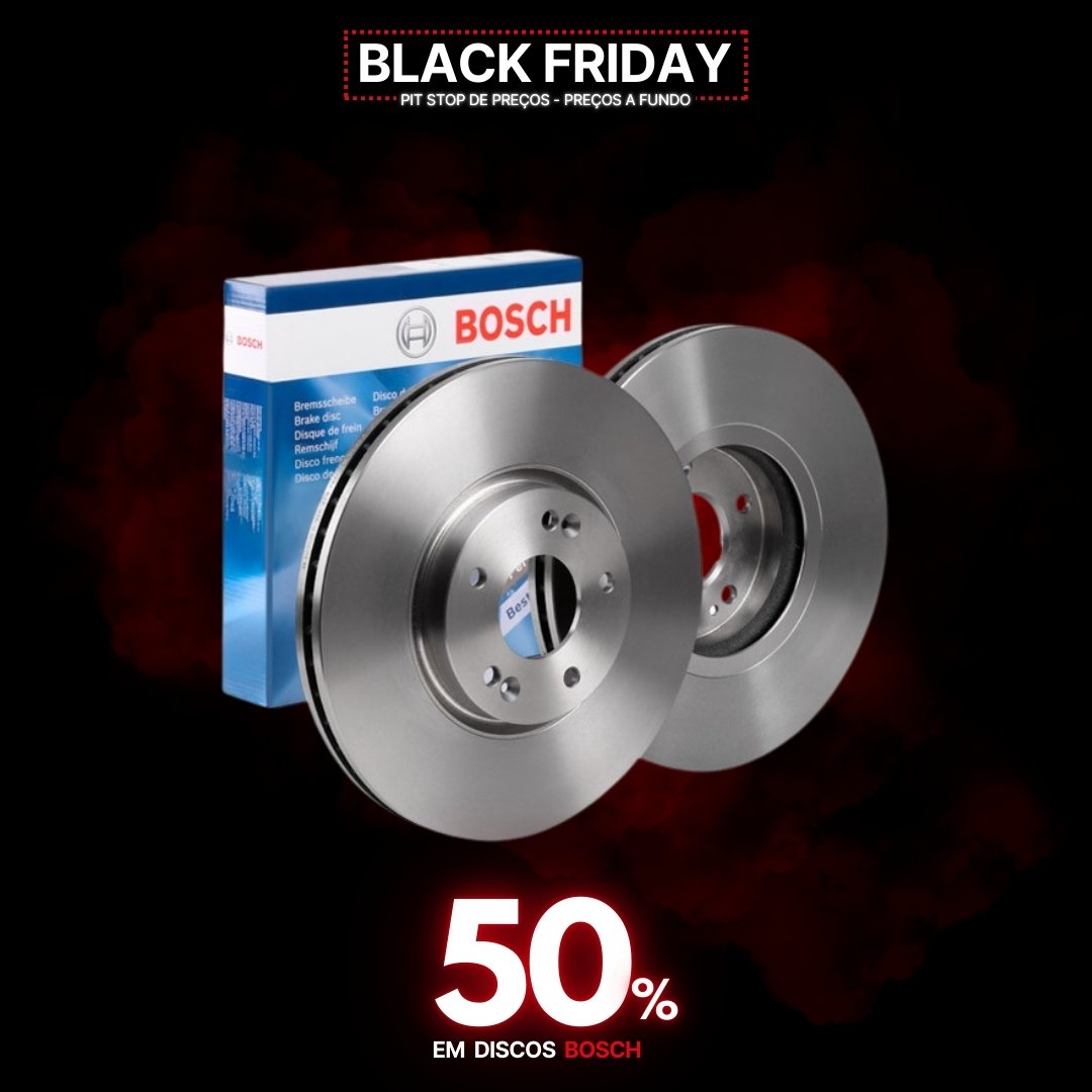 LD Auto black friday 50% desconto discos bosch