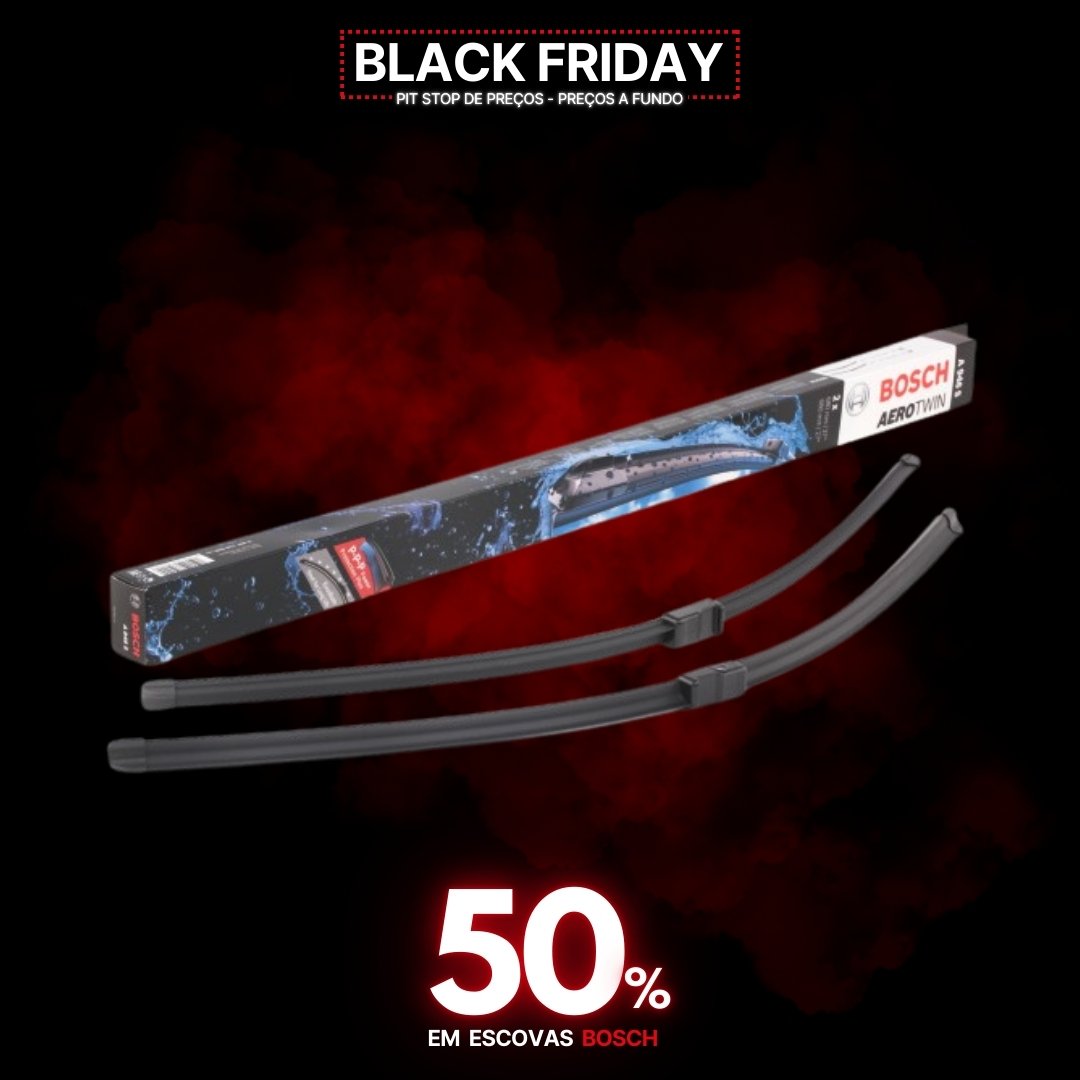 LD Auto black friday 50% desconto escovas bosch