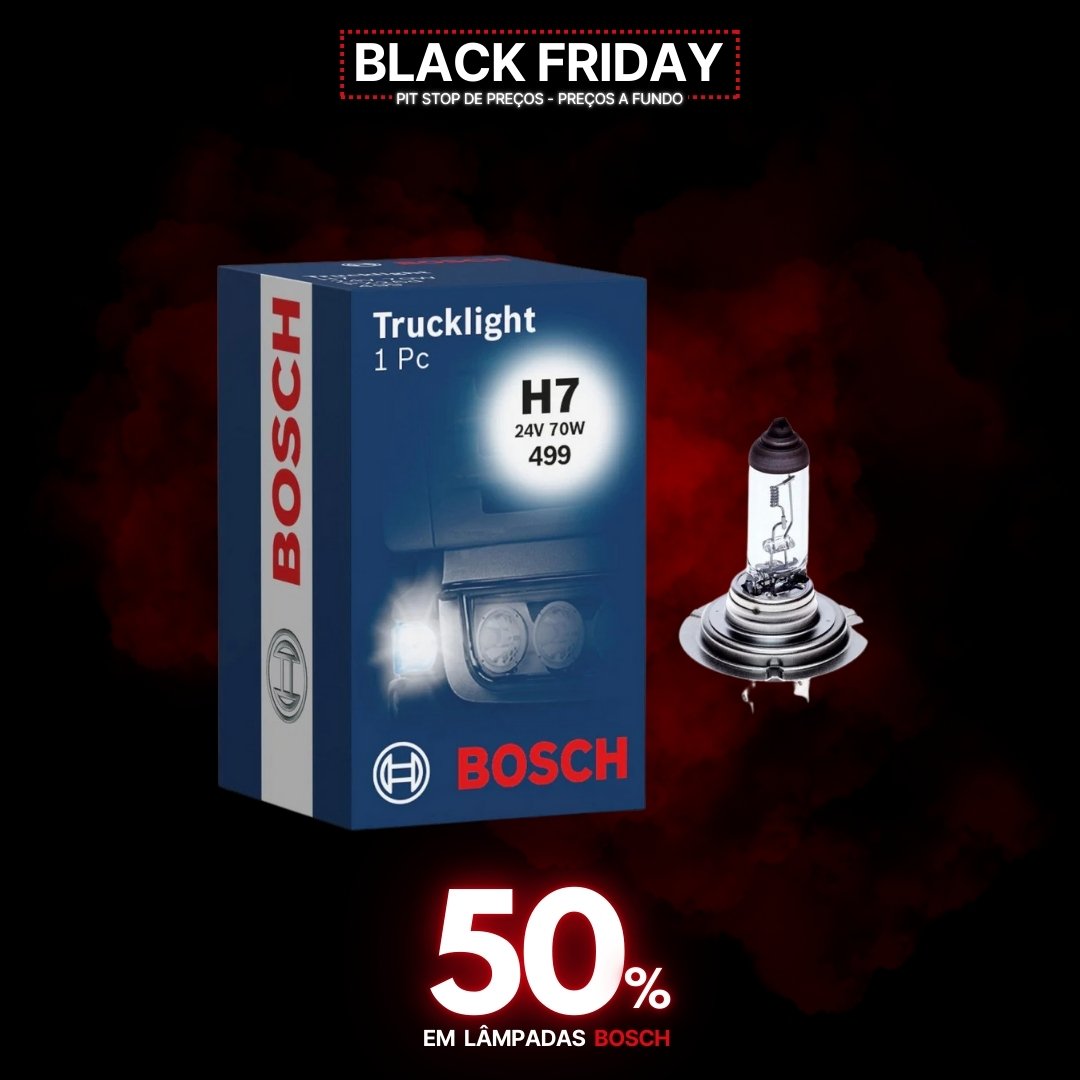 LD Auto black friday 50% desconto lampadas bosch