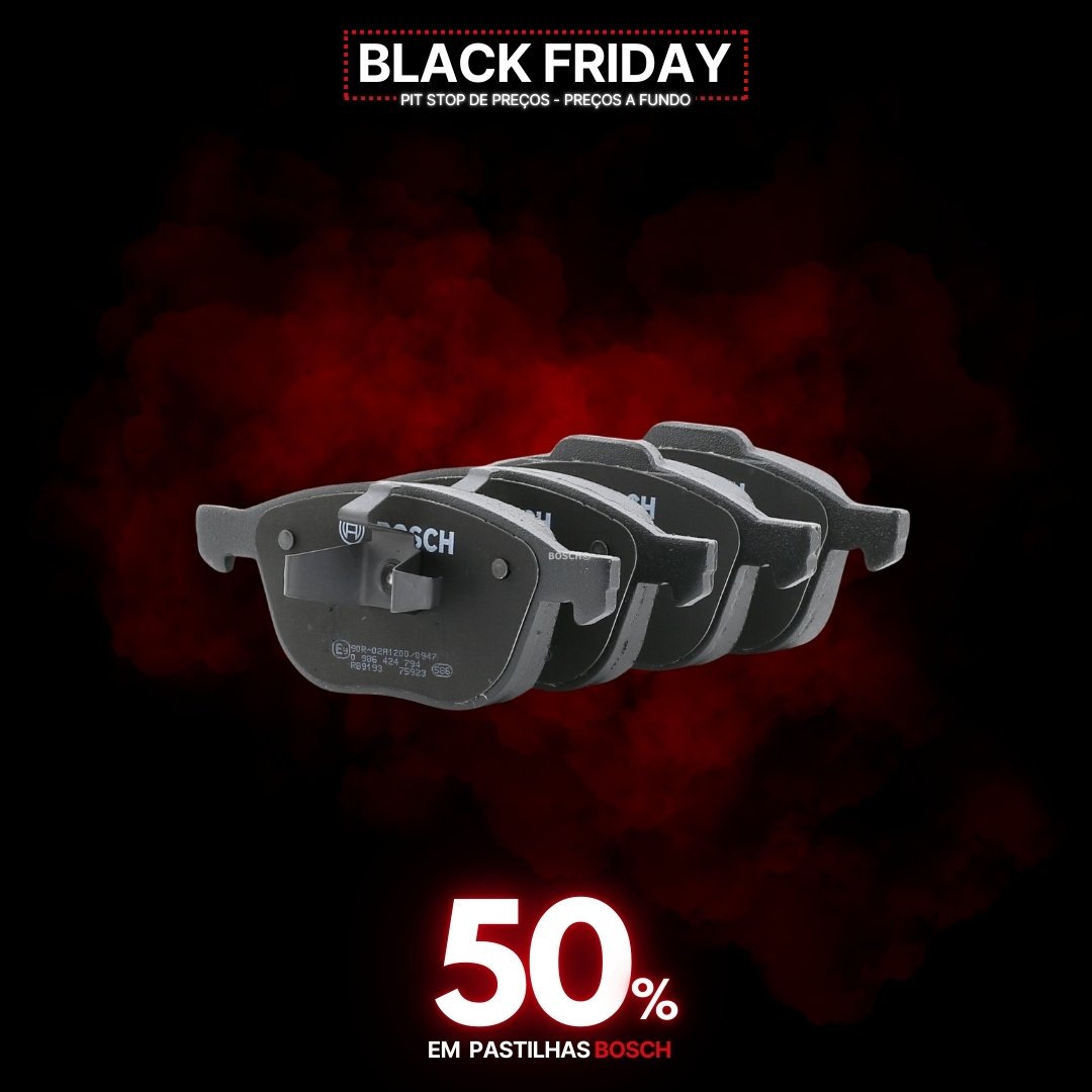 LD Auto black friday 50% desconto pastilhas bosch